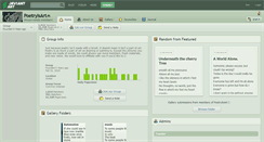 Desktop Screenshot of poetryisart.deviantart.com