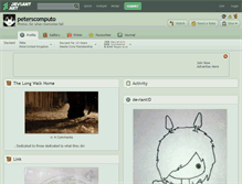 Tablet Screenshot of peterscomputo.deviantart.com