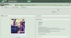 Desktop Screenshot of julischka.deviantart.com