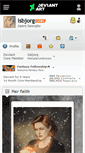 Mobile Screenshot of isbjorg.deviantart.com