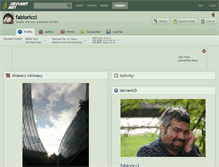 Tablet Screenshot of fabioricci.deviantart.com