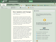 Tablet Screenshot of grimmjow-x-ichigo.deviantart.com