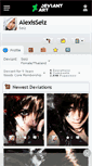 Mobile Screenshot of alexisseiz.deviantart.com