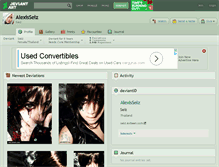 Tablet Screenshot of alexisseiz.deviantart.com