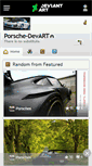 Mobile Screenshot of porsche-devart.deviantart.com