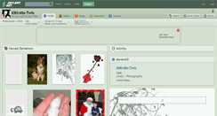 Desktop Screenshot of kiki-mix-twix.deviantart.com