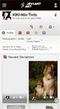 Mobile Screenshot of kiki-mix-twix.deviantart.com