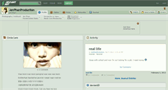 Desktop Screenshot of jenphanproduction.deviantart.com
