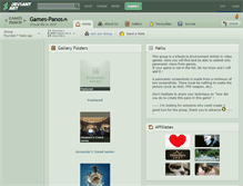 Tablet Screenshot of games-panos.deviantart.com