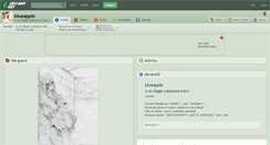 Desktop Screenshot of blueapple.deviantart.com