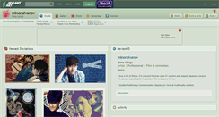 Desktop Screenshot of minoruivanov.deviantart.com