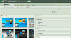 Desktop Screenshot of lindexter.deviantart.com