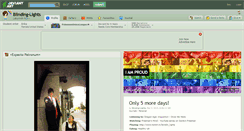 Desktop Screenshot of blinding-lights.deviantart.com