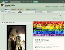 Tablet Screenshot of blinding-lights.deviantart.com