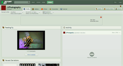 Desktop Screenshot of jjphotography.deviantart.com