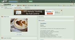 Desktop Screenshot of clearyblind.deviantart.com