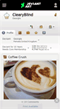 Mobile Screenshot of clearyblind.deviantart.com