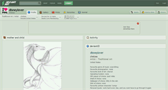 Desktop Screenshot of disneylover.deviantart.com