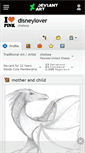 Mobile Screenshot of disneylover.deviantart.com