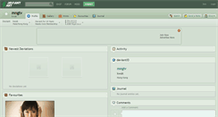 Desktop Screenshot of mngtv.deviantart.com