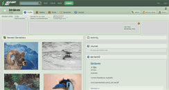 Desktop Screenshot of birdaves.deviantart.com