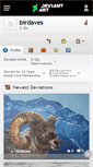 Mobile Screenshot of birdaves.deviantart.com