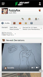 Mobile Screenshot of fuzzyfox.deviantart.com