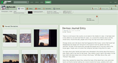 Desktop Screenshot of darkccute.deviantart.com