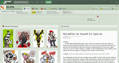 Desktop Screenshot of bzlgink.deviantart.com