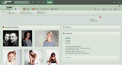 Desktop Screenshot of jolate.deviantart.com