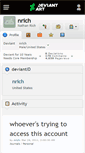 Mobile Screenshot of nrich.deviantart.com