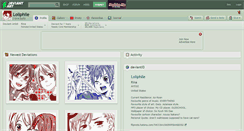 Desktop Screenshot of loliphile.deviantart.com