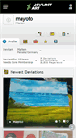 Mobile Screenshot of mayoto.deviantart.com
