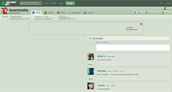 Desktop Screenshot of dantewontdie.deviantart.com