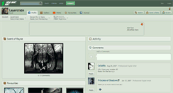 Desktop Screenshot of layercraze.deviantart.com