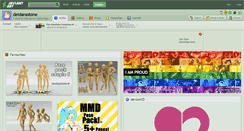 Desktop Screenshot of deidarastone.deviantart.com