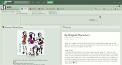 Desktop Screenshot of 3hls.deviantart.com