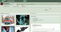 Desktop Screenshot of cheshirekat.deviantart.com
