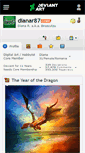 Mobile Screenshot of dianar87.deviantart.com