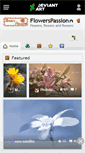 Mobile Screenshot of flowerspassion.deviantart.com