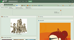 Desktop Screenshot of goldenflames66.deviantart.com