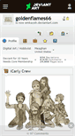 Mobile Screenshot of goldenflames66.deviantart.com