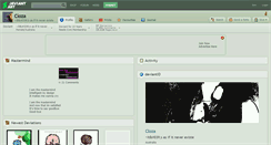 Desktop Screenshot of cloza.deviantart.com