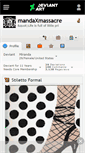 Mobile Screenshot of mandaxmassacre.deviantart.com