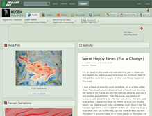 Tablet Screenshot of hlgem.deviantart.com