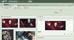 Desktop Screenshot of kingsess.deviantart.com