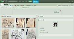 Desktop Screenshot of annciel.deviantart.com