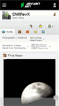 Mobile Screenshot of chillfawx.deviantart.com