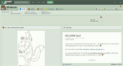 Desktop Screenshot of kit-necron.deviantart.com