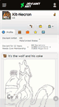 Mobile Screenshot of kit-necron.deviantart.com
